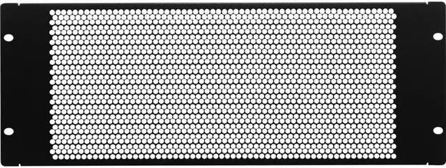 Main image of Navepoint 4U Blank Rack Mount Panel Spacer With Venting For 19-Inch Server Network Rack Enclosure Or Cabinet Black