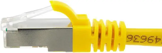 Alt view image 2 of 4 - Ethernet Patch Cable CAT6, F/UTP, 26AWG, 0.5 Ft ,  5 pack, Yellow