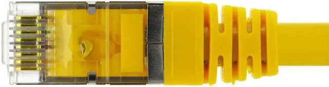 Alt view image 3 of 4 - Ethernet Patch Cable CAT6, F/UTP, 26AWG, 0.5 Ft ,  5 pack, Yellow