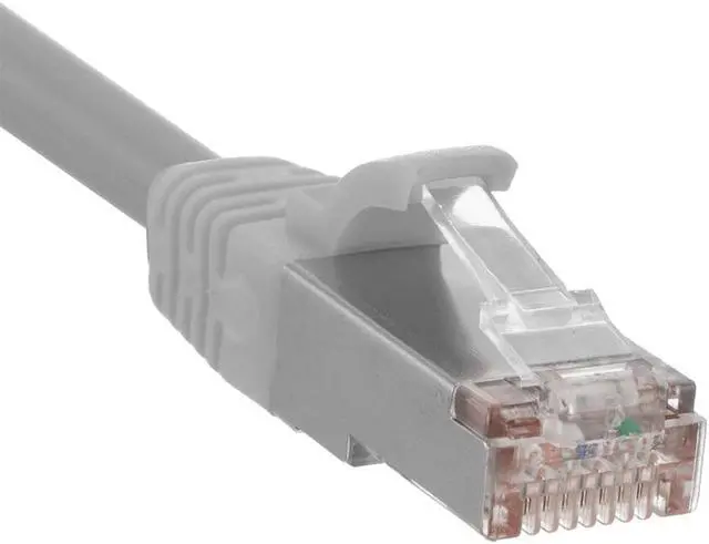 Alt view image 4 of 4 - Ethernet Patch Cable CAT6, F/UTP, 26AWG, 2 Ft,  5 pack, Gray