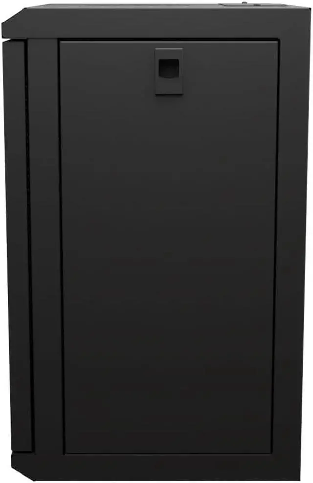 Alt view image 3 of 4 - NavePoint 11.8 in Wall Mount Network Cabinet, 9U, Perforated, Black