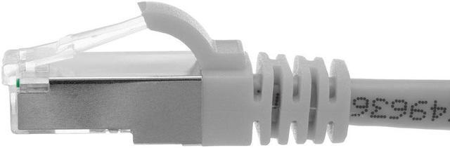 Alt view image 2 of 4 - Ethernet Patch Cable CAT6, F/UTP, 26AWG, 3 Ft,  5 pack, Gray