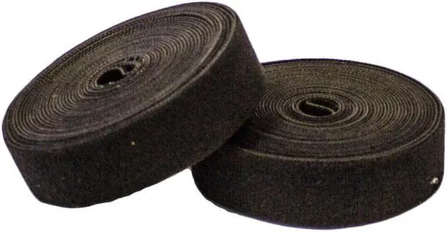 Alt view image 3 of 4 - NavePoint 1" Inch Roll Hook & Loop Reusable Cable Ties Wraps Straps - 5M 15ft 3-pack