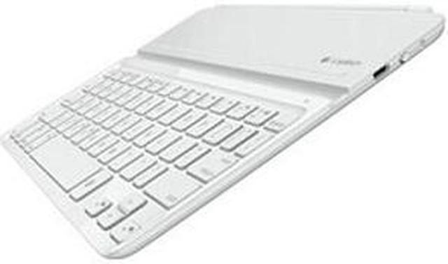 Logitech Ultrathin Keyboard/Cover Case for iPad Air - White Laptop Cases & Bags -
