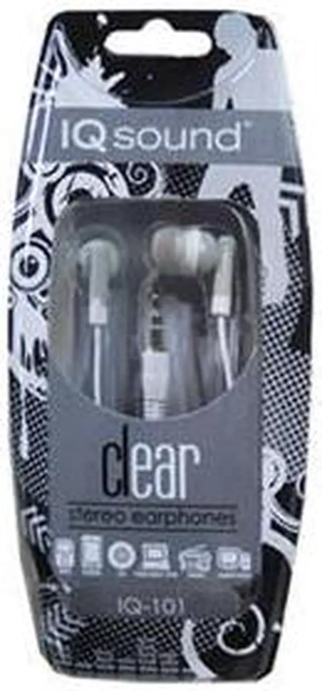 Alt view image 2 of 2 - SuperSonic Gray IQ-101GREY IQ Sound Digital Stereo Earphones