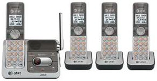 Alt view image 2 of 10 - ATT 4-handset DECT