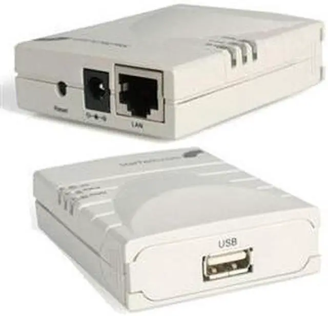 Alt view image 9 of 18 - StarTech.com PM1115U Print Server RJ45 USB 2.0