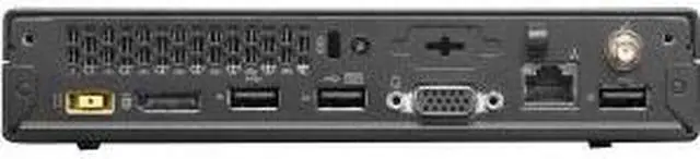 Alt view image 3 of 10 - Lenovo ThinkCentre M93p 10AB004DUS Desktop Computer - Intel Core i5 i5-4590T 2 GHz - Tiny - Business Black