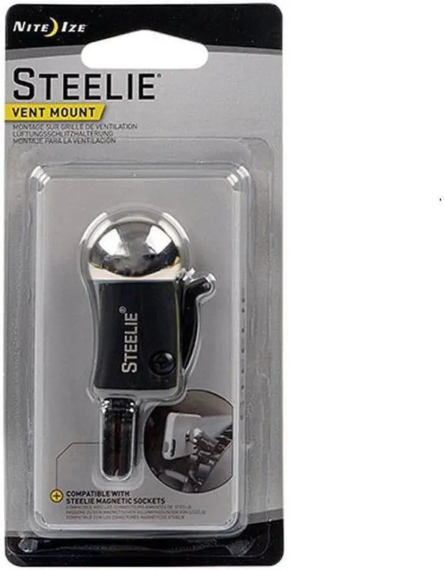 Alt view image 3 of 4 - NITE IZE STVM-11-R7 Universal Steelie Car Mount Kit, Gray