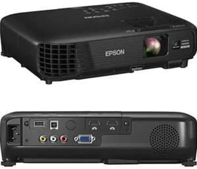 Alt view image 2 of 19 - Epson PowerLite 1284 Wireless HD WXGA 3LCD Projector