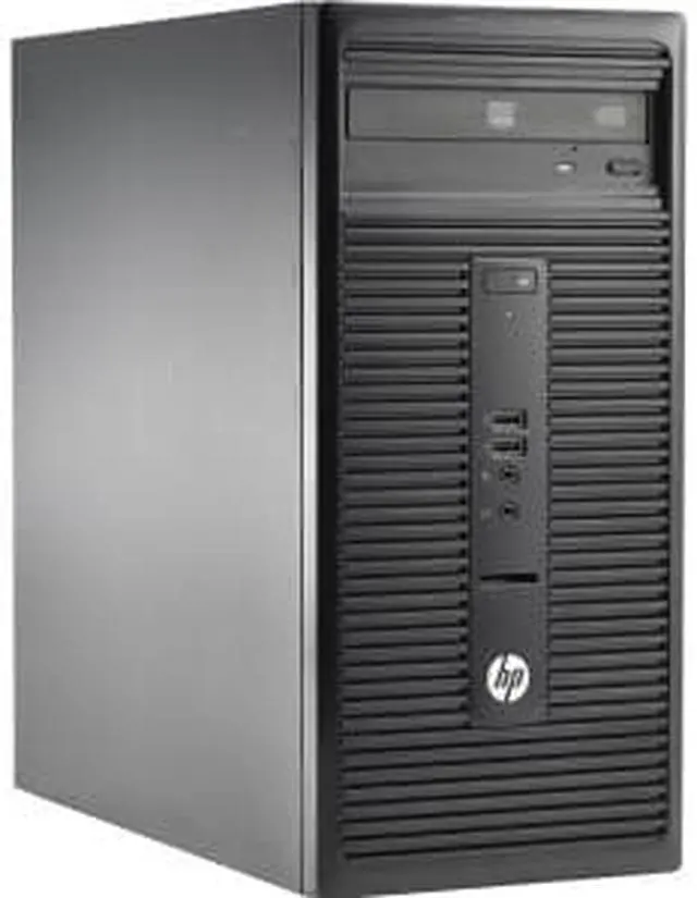 Alt view image 2 of 5 - HP 280 G1 (P0C86UT#ABA) Desktop PC- Intel Pentium G3260 (3.3 GHz), 4GB DDR3 500GB HDD, Intel HD Graphics, Windows 7 Professional 64-Bit