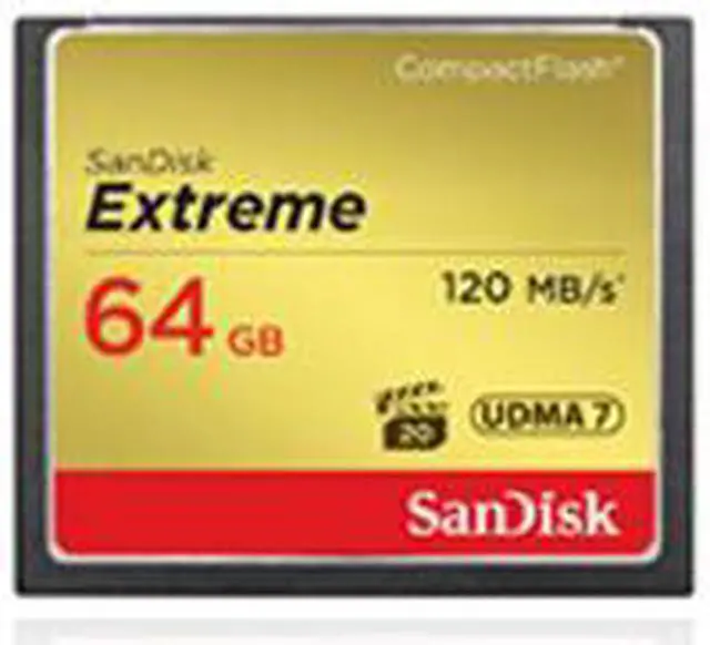 Main image of SanDisk Extreme 64 GB CompactFlash