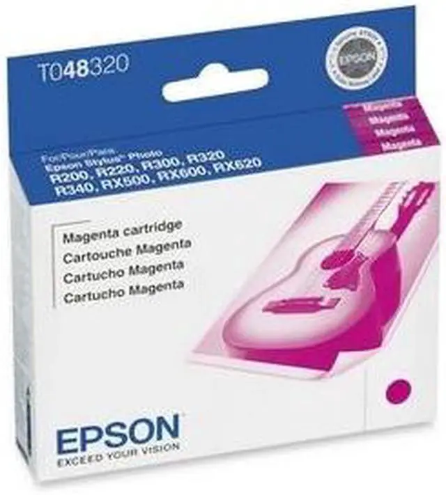 Alt view image 2 of 7 - Epson T0483 Magenta Ink Cartridge