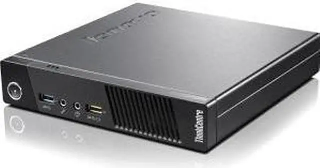 Alt view image 9 of 10 - Lenovo ThinkCentre M93p 10AB004DUS Desktop Computer - Intel Core i5 i5-4590T 2 GHz - Tiny - Business Black