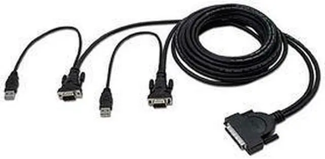 Alt view image 2 of 6 - BELKIN OMNIVIEW ENTERPRISE SERIES - KEYBOARD / VIDEO / MOUSE (KVM) CABLE - 4 PIN