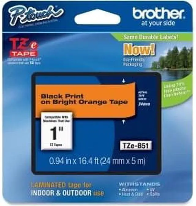 Alt view image 2 of 7 - Brother TZe-B51 Label Tape