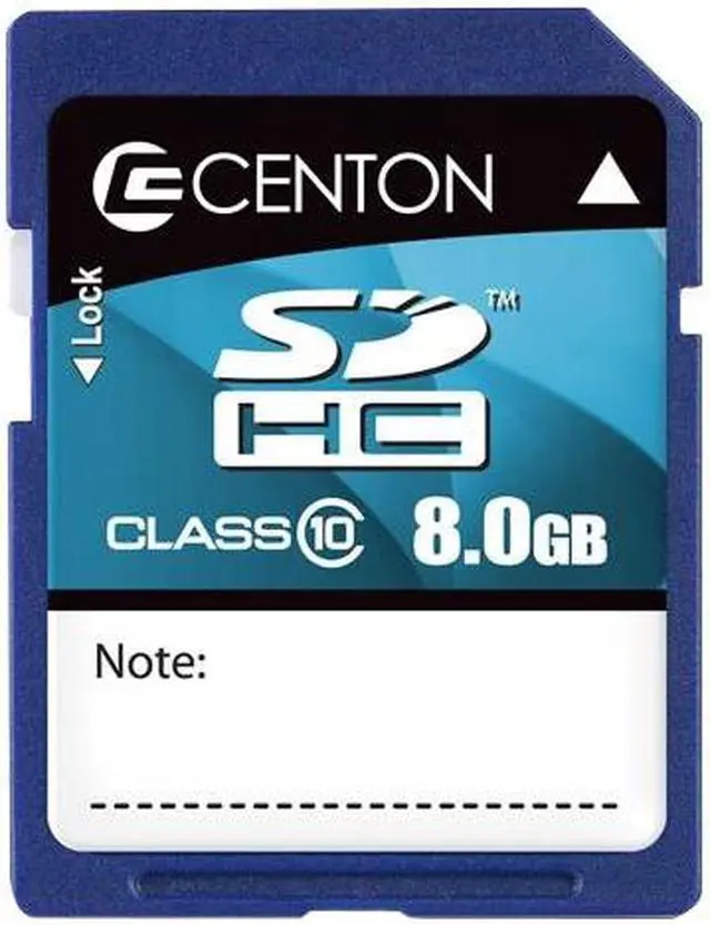 Alt view image 2 of 4 - Centon 8 GB Secure Digital High Capacity (SDHC) - 1 Card