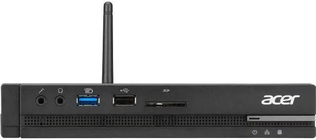 Alt view image 3 of 5 - Acer Mini Desktop PC Veriton VN4630G-EI3413X Intel Core i3-4130T 4GB DDR3 500GB HDD Intel HD Graphics 4400 Windows 7 Professional 64-Bit with Windows 8.1 Pro Dual Load in hidden partition