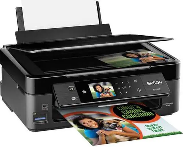 Alt view image 3 of 19 - EPSON Expression XP-430 (C11CE59201) 5760 dpi x 1440 dpi wireless/USB color Inkjet MFP Printer