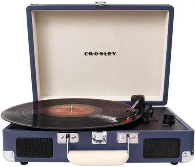 Alt view image 11 of 17 - CROSLEY CR8005A-BL Cruiser Turntable, Blue