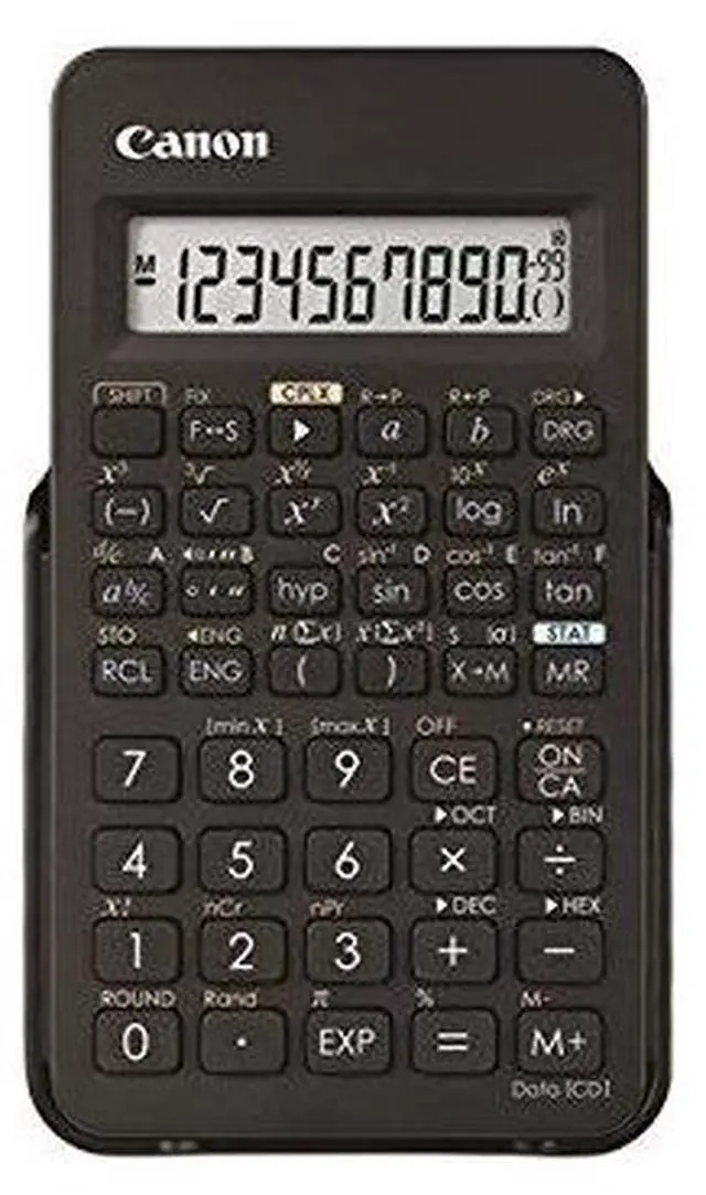 Main image of Canon F-605G Engineering/Scientific Calculator with 154 functions, Black