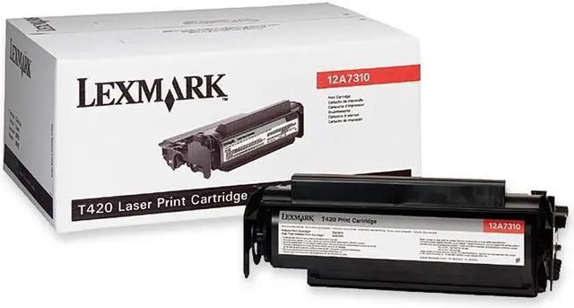 Main image of LEXMARK 12A7610 Toner Black