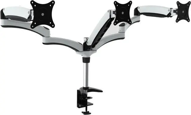 Alt view image 2 of 6 - Amer Networks HYDRA3 Is An Articulating Triple-Head 15-28 Inch Monitor Mount.Also Most 29 Inch