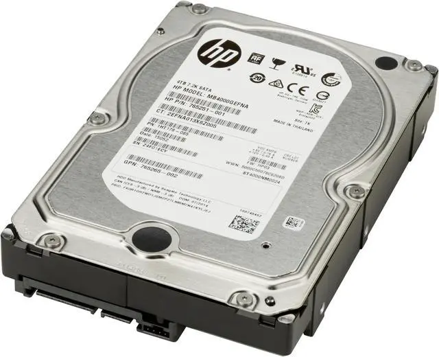 Alt view image 2 of 12 - HP K4T76AA 4TB 7200 RPM SATA 6.0Gb/s 3.5" Hard Drive