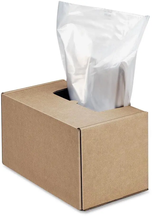 Alt view image 2 of 10 - Fellowes AutoMax Shredder Waste Bags 16-20 gal 50/CT 3608401