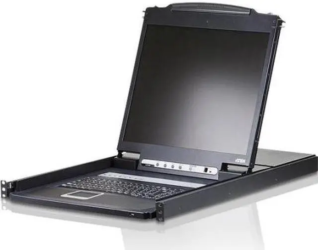 Alt view image 2 of 15 - ATEN CL1308N 8-Port 19" LCD Integrated USB/PS2 Combo KVM