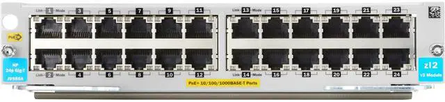 Main image of Hpe 5400R 24-Port 10/100/1000Base-T Poe+ With Macsec V3 Zl2 Module