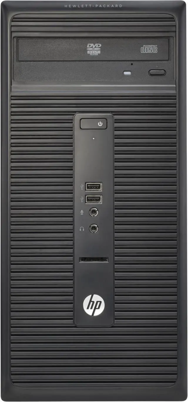 Alt view image 4 of 5 - HP 280 G1 (P0C86UT#ABA) Desktop PC- Intel Pentium G3260 (3.3 GHz), 4GB DDR3 500GB HDD, Intel HD Graphics, Windows 7 Professional 64-Bit