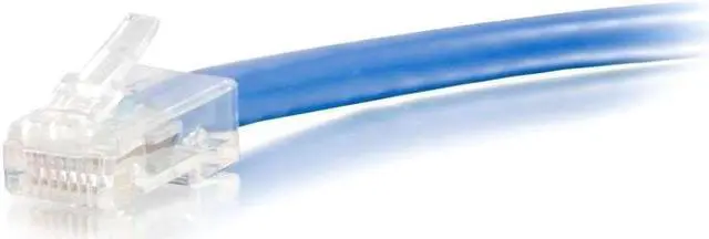 Alt view image 6 of 12 - C2G 04097 Cat6 Cable - Non-Booted Unshielded Ethernet Network Patch Cable, Blue (15 Feet, 4.57 Meters)