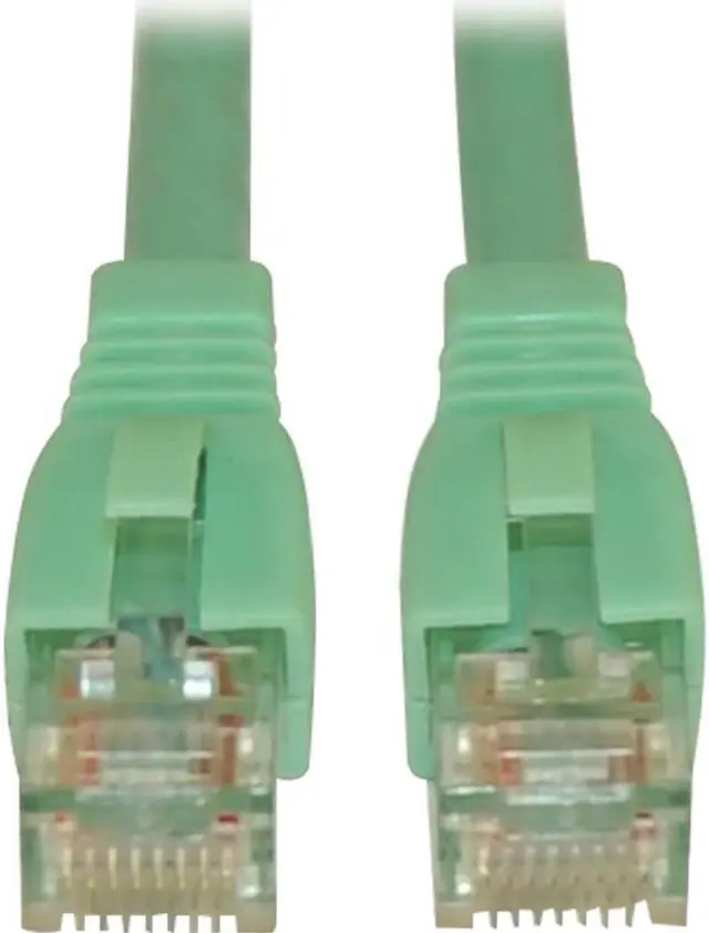 Main image of TRIPP LITE N261-020-AQ 20 ft. Cat 6A Aqua Augmented Cat6 (Cat6a) Snagless 10G Certified Patch Cable, (RJ45 M/M) - Aqua