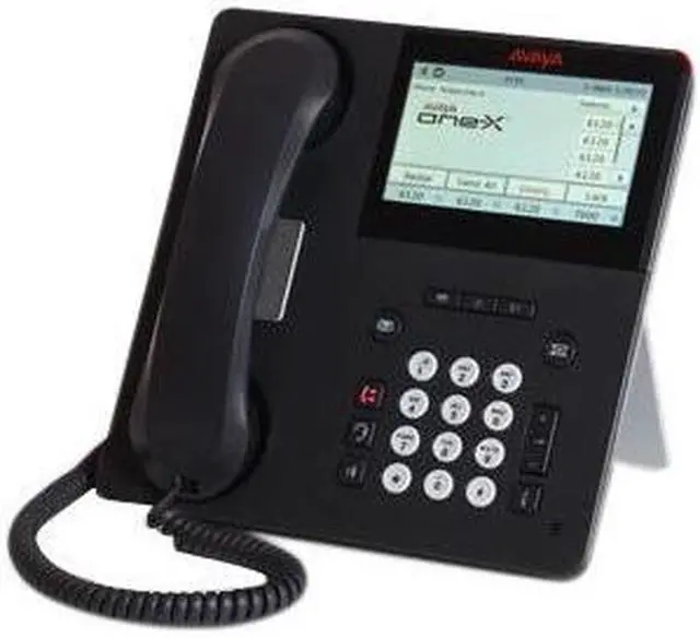 Alt view image 2 of 6 - Avaya 700505992 9641GS IP Phone - Desktop, Wall Mountable