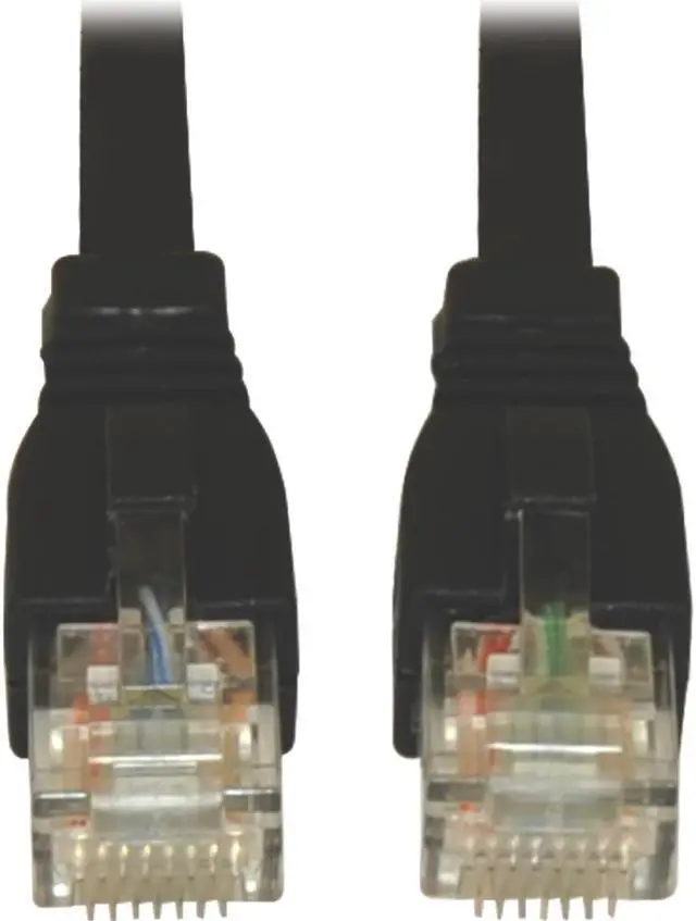 Alt view image 2 of 20 - TRIPP LITE N261-020-BK 20 ft. Cat 6A Black Augmented Cat6 (Cat6a) Snagless 10G Certified Patch Cable, (RJ45 M/M) - Black