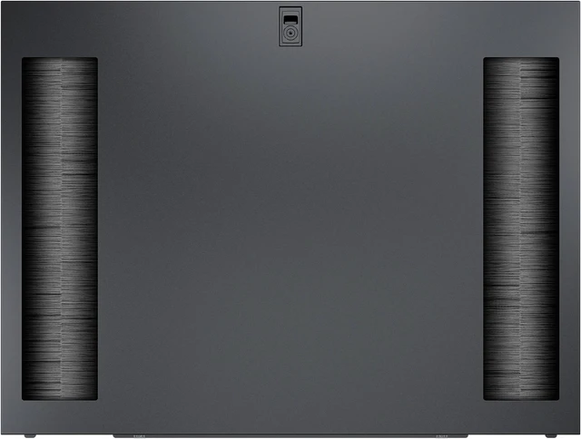 Main image of APC AR7375 NetShelter SX 48U 1070mm Split Feed Through Side Panels Black Qty 2