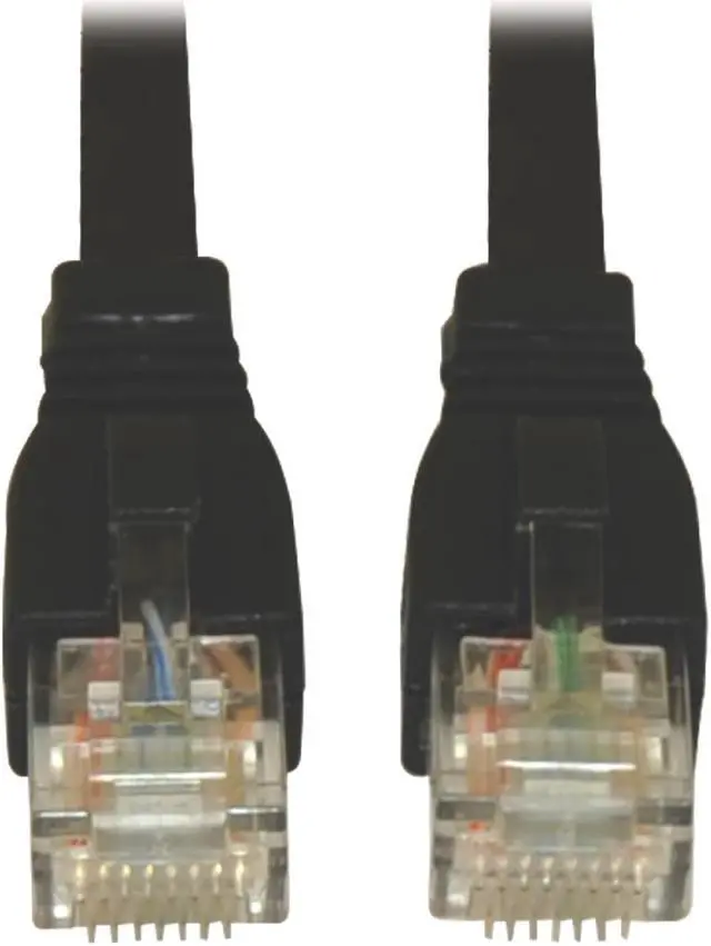 Main image of TRIPP LITE N261-014-BK 14 ft. Cat 6A Black Augmented Cat6 (Cat6a) Snagless 10G Certified Patch Cable, (RJ45 M/M) - Black