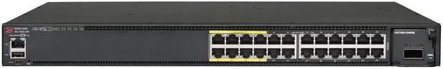 Alt view image 2 of 4 - Brocade ICX7450-24-E Icx 7450-24 - Switch - L3 - Managed - 24 X 10/100/1000 + 4 X 10 Gigabit Sfp+ (Uplink) + 2 X 40 Gigabit Qsfp+ (Uplink) - Rack-Mountable