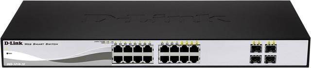 Alt view image 4 of 13 - 16 Port Gig Web Smart Switch