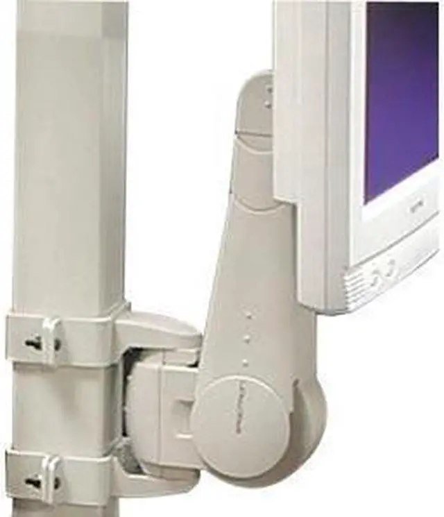 Alt view image 2 of 14 - ERGOTRON 60-158-100 3" x 3" Post Peripheral Bracket