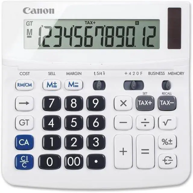 Main image of Canon 12-Digit Financial Desktop Calculator