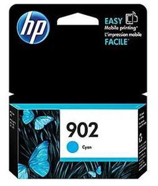 Main image of HP 902 Cyan Original Ink Cartridge, ~315 pages, T6L86AN#140