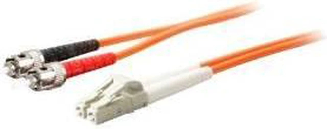Main image of AddOn ADD-LC-LC-40M6MMF 131.23 ft. Orange Multi-Mode fiber (MMF) Duplex LC/LC OM1 Orange Patch Cable