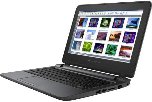 Alt view image 13 of 13 - HP Laptop ProBook Intel Celeron 3205U 4GB Memory 500GB HDD Intel HD Graphics 11.6" Non-Touch Screen Windows 7 Professional 64-Bit with Windows 8.1 Pro License 11 EE G1