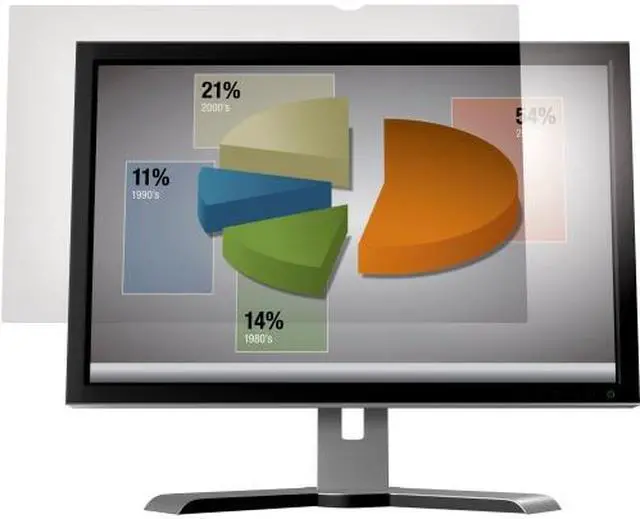 Alt view image 2 of 3 - DESKTOP ANTI-GLARE FILTER -FRAMELESS
