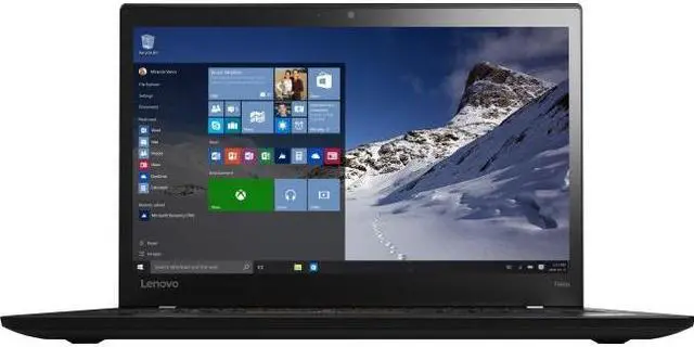 Alt view image 5 of 12 - Lenovo ThinkPad T460s 20F9003AUS 14" (In-plane Switching (IPS) Technology) Notebooks - Intel Core i7 (6th Gen) i7-6600U Dual-core (2 Core) 2.60 GHz - Black