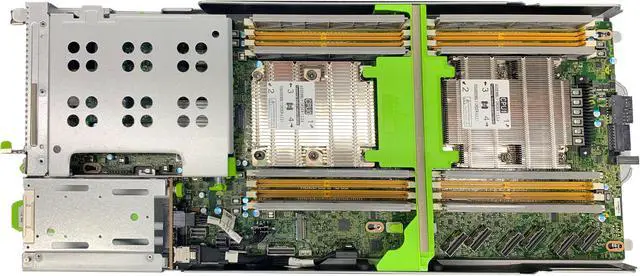 Alt view image 3 of 3 - Quanta QuantaPlex T22U-1U 2-Node 4 NVMe, 4x Gold 6230 2.1GHz 20-Core CPU, 512GB DDR4 RAM, 2x 1.6TB NVMe SSD, 2x 10GbE OCP 2.0