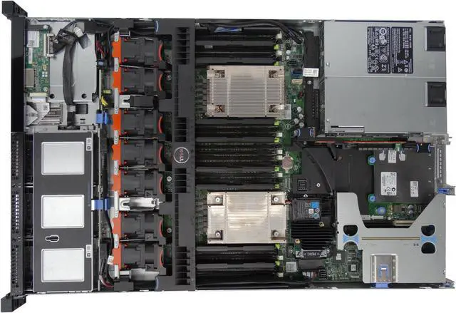 Alt view image 3 of 3 - Dell PowerEdge R630 8 Bay SFF, 2x E5-2680 V4 2.4GHz 14-Core CPU, 128GB DDR4 RAM, H730pm, 6x Trays, 4x 1GbE