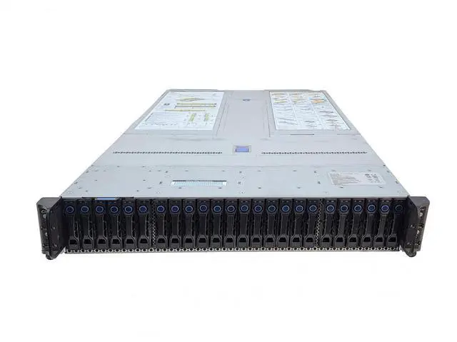 Main image of Quanta QuantaPlex T42S-2U 4-Node 24x SFF, 8x Xeon Gold 6130 2.1GHz 16-Core CPU, 512GB 2666MHz Memory, 8x 480GB SATA, Rails
